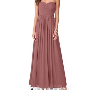 Azazie Jada Dessert Rose Bridesmaids Dress